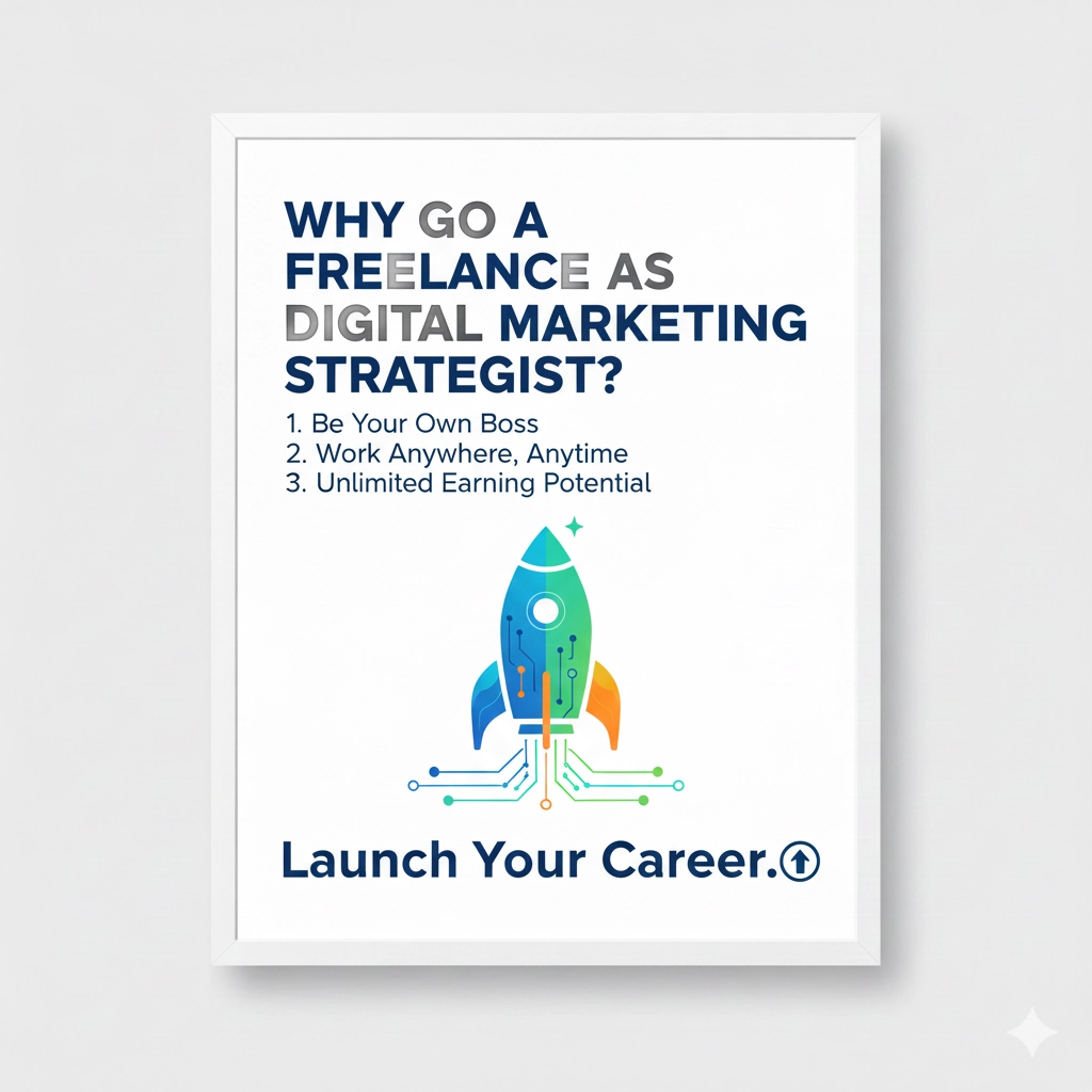 Why Go Freelance for Digital Marketing Strategy?Best Digital Marketing Expert in Calicut